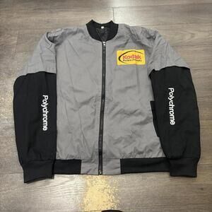 vintage Kodak polychrome graphics film light jacket